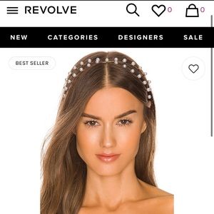 Revolve Pearl Headband